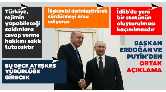 Son dakika haberi: İdlib Anlaşması maddeleri nelerdir? Türkiye ve Rusya arasında anlaşma sağlandı!.