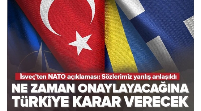 İsveç'ten geri adım! Peş peşe gelen NATO açıklamaları kafaları karıştırdı: Türkiye karar verecek 