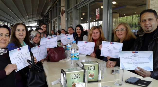 Manisa'da, Siroma Projesi İle Ayrımcılığı giderme eğitiminde Sertifikaları verildi