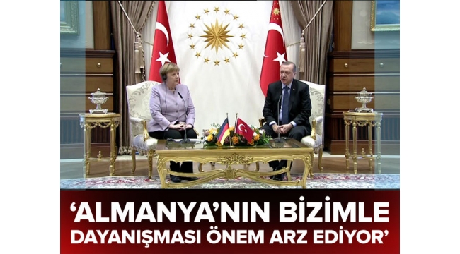 Almanya Başbakanı Merkel Ankara'ya geldi
