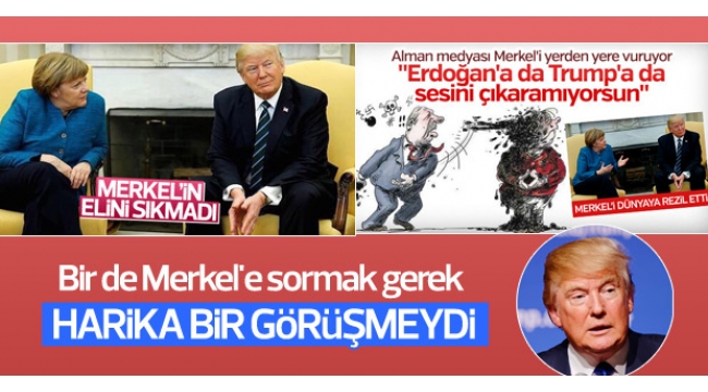 Trump'tan Merkel'e: Borcunuzu ödeyin!