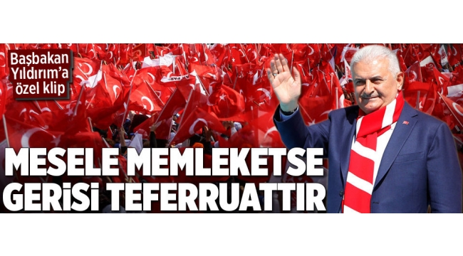 Başbakan Yıldırım oyunu kullandı