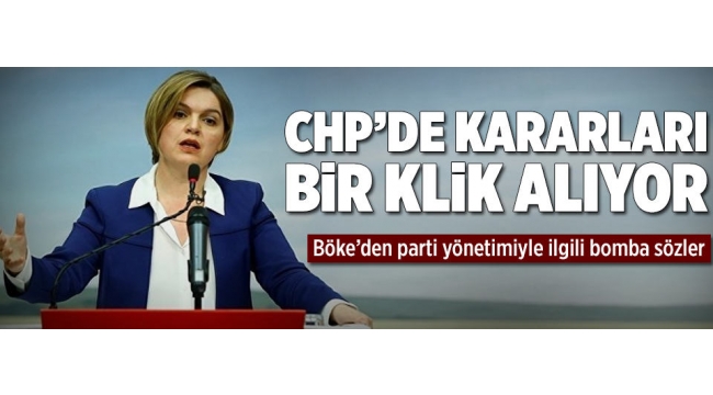 CHP’de kararları bir klik alıyor!