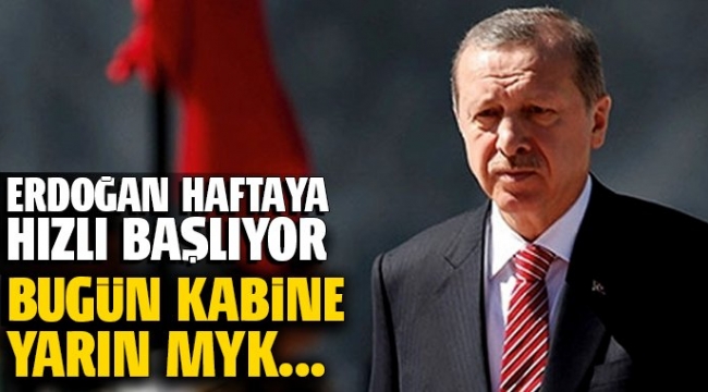 Bugün kabine yarın MYK.