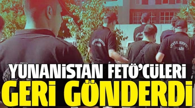 Yunanistan, sınırda yakaladığı FETÖ'cüleri botla geri gönderdi