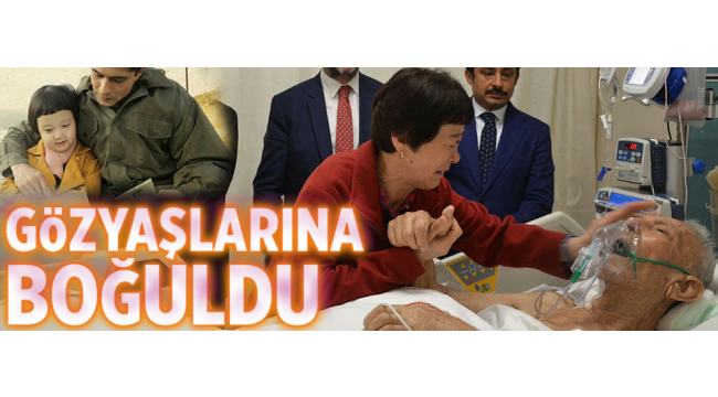 Koreli 'Ayla'dan gazi babasına ziyaret