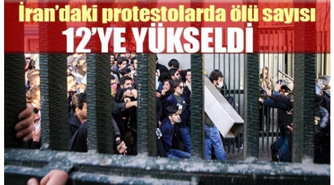 İran'daki protestolar şiddetlenerek devam ediyor ölü sayısı 20