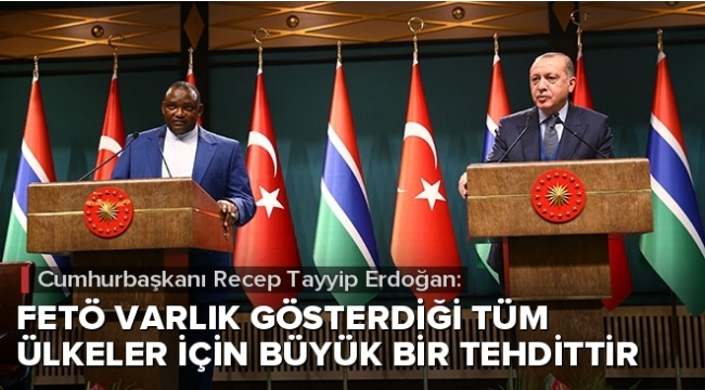 Erdoğan: FETÖ ile mücadelemize en kararlı desteği verdiler