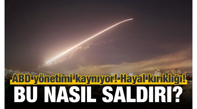 ABD'de Suriye tartışması: Bu nasıl saldırı!