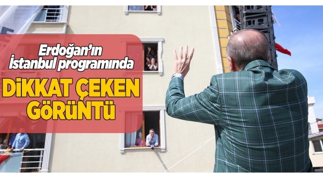 Cumhurbaşkanı Erdoğan'ın İstanbul programından renkli kareler