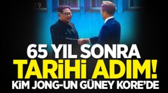Kore Yarımadası'nda tarihi gün... 65 yıl sonra barış adımı