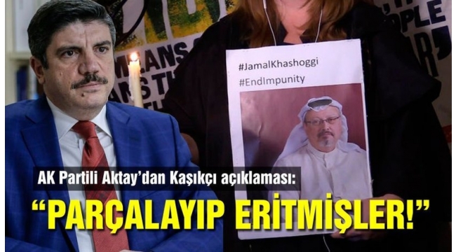 Yasin Aktay'dan Cemal Kaşıkçı açıklaması: Parçalayıp, eritmişler!