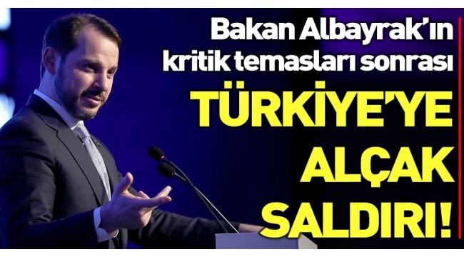 Bakan Albayrak'Ä±n Washington'daki temaslarÄ± sonrasÄ± provokatÃ¶rler yine iÅ baÅÄ±nda!..