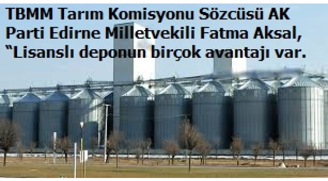 AK Parti Edirne Milletvekili Aksal: 