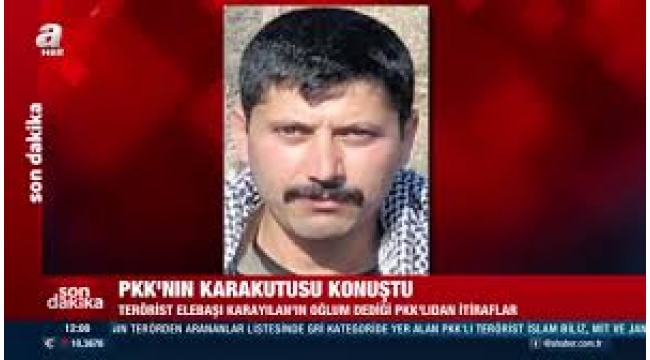 Son dakika: PKK elebaşı Karayılan'ın sağ kolu Fırat Şişman örgütteki paniği anlattı 