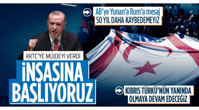 Son dakika haberi... KKTC'de tarihi gün! Cumhurbaşkanı Erdoğan 'müjde'yi açıkladı 