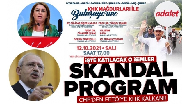 CHP'den FETÖ'ye KHK kalkanı! Tepki çeken buluşmada skandal isimler... 