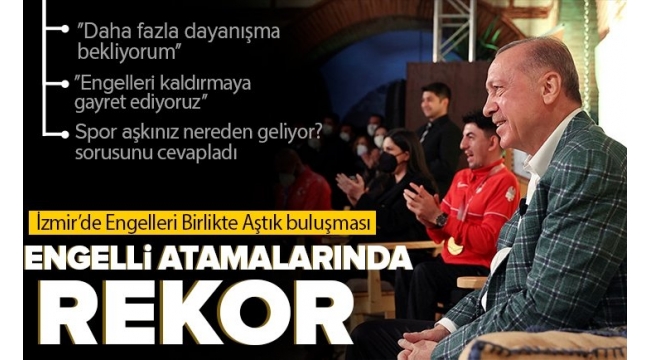 Son dakika: Başkan Erdoğan, 'Engelleri birlikte aştık' programında konuştu! Kendisine gelen transfer teklifini anlattı 