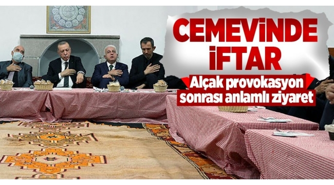 Başkan Erdoğan Alevi dedeler ile birlikte iftar programında! Alevi kanaat önderleriyle önemli görüşme 
