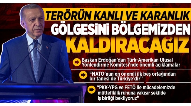 Son dakika: PKK/YPG ve FETÖ ile mücadele... Cumhurbaşkanı Erdoğan: ABD'li dostlarımızın müttefiklik ruhuyla hareket etmesini bekliyoruz 