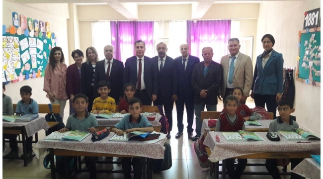 Kaymakam Kapankaya Avşar Derbent, Çıkrıkçı Okulları ziyaret etti 
