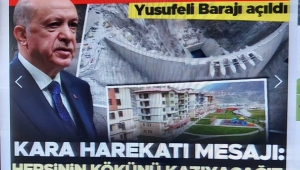 Açılışını Başkan Erdoğan yaptı! Türkiye'de ilk dünyada 5. sırada olacak: Yusufeli Barajı açıldı 
