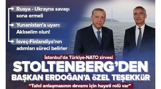 Başkan Erdoğan'dan NATO'ya Yunanistan mesajı: Gerginliği artıran Türkiye değil 