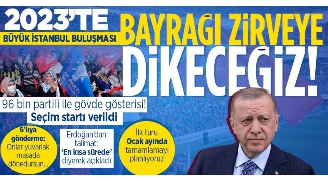 Başkan Recep Tayyip Erdoğan: 2023 ile ilgili sinsi planları çöpe atacağız! 