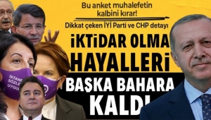 CHP ve İYİ Partinin oyları dikkat çekti! Bu pazar seçim olsa hangi parti kazanır? 