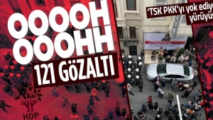 HDP'nin 'kimyasal silah' provokasyonuna polis engeli: 121 kişi gözaltında 