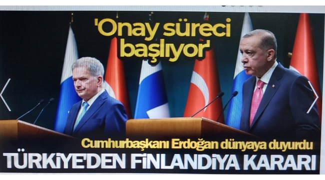 Ankara'da kritik 'NATO' zirvesi! Başkan Erdoğan resmen duyurdu: Finlandiya'nın üyelik süreci başladı 