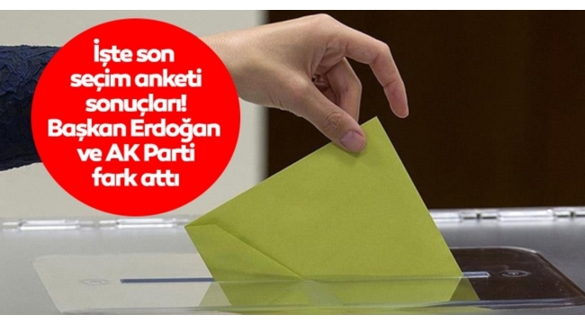 14 Mayıs öncesi son anket sonucu! Başkan Erdoğan ve AK Parti yine ilk sırada! Kim ne kadar oy alıyor? 