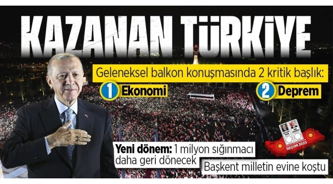 320 bin kişi Beştepe'de! Cumhurbaşkanı Erdoğan: Kimseye kırgın değiliz 