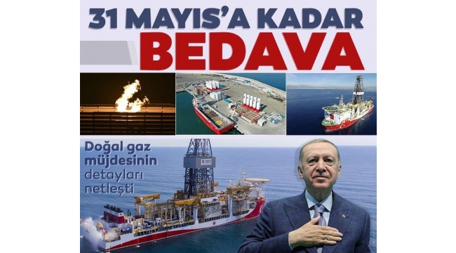 Başkan Erdoğan duyurmuştu! Bedava doğal gaz müjdesinin detayları netleşti 