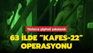 Bakan Yerlikaya duyurdu: Kafes Operasyonu'nda 302 şüpheli şahıs yakalandı 