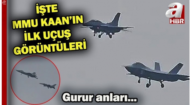 Türkiye'nin milli muharip uçağı KAAN gökyüzünde! İlk uçuşunu Ankara semalarında başarıyla tamamladı... 