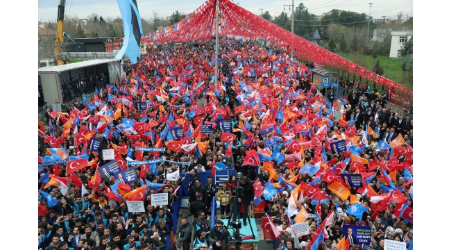 Başkan Erdoğan'dan AK Parti Diyarbakır mitinginde önemli açıklamalar 