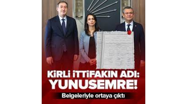 CHP ile DEM arasında kirli pazarlık belgelendi! Kirli ittifakın adı: Yunusemre 