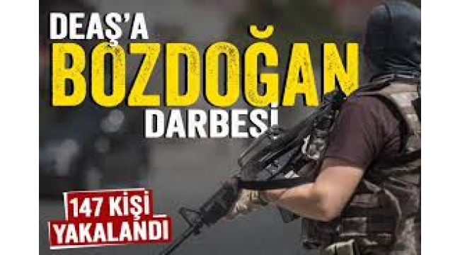 Bakan Yerlikaya duyurdu! Terör örgütüne BOZDOĞAN-30 darbesi! 147 kişi yakalandı  