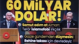 Başkan Erdoğan'dan Alman muhabire İsrail cevabı: İsrail ile ticaret işi bitti artık ayakta tutmuyoruz 