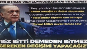 Başkan Erdoğan'dan seçim mesajı: Biz bitti demeden bitmez | 17 Nisan AK Parti Grup Toplantısı 