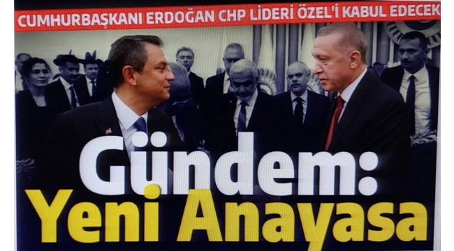 Başkan Erdoğan Özgür Özel'i nerede kabul edecek? Yeni anayasa çalışmaları gündemde... AK Parti'den 'olumlu süreç' vurgusu 