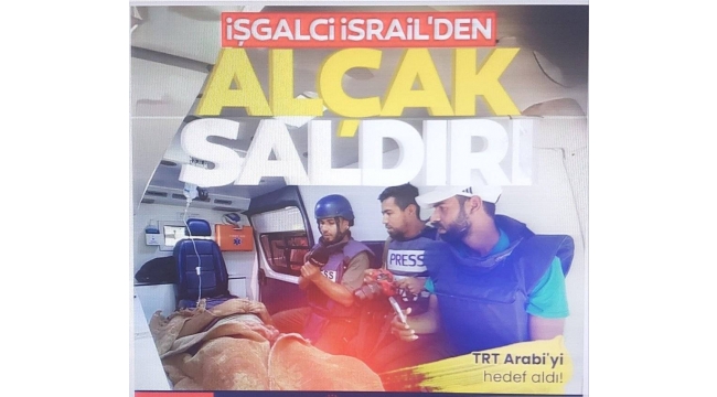 İşgalci İsrail askerleri Nusayrat Mülteci Kampı'nı bombaladı! Çok sayıda gazeteci yaralandı 