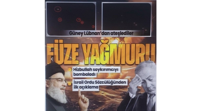 Lübnan'daki Hizbullah, İsrail'e saldırı başlattığını açıkladı: 50'den fazla roket fırlatıldı  