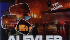 Adana'da korkutan fabrika yangını! Alevler gökyüzünü sardı 