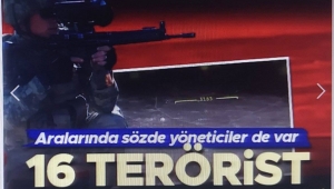 MSB duyurdu... 16 terörist hava harekatı ile etkisiz hale getirildi 