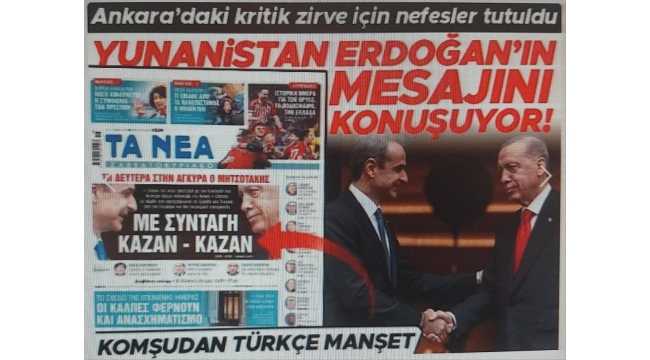 Tüm gözler Erdoğan-Miçotakis zirvesinde! Yunan Başbakan Miçotakis'ten önemli mesajlar! Hangi konular ele alınacak? 