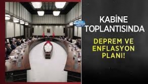 Başkan Erdoğan liderliğindeki Kabine toplandı! Masada İstanbul depremi ve terörsüz Türkiye var 