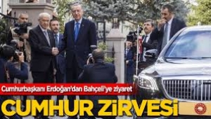 9 Ocak'tan sonra ilk yüz yüze görüşme! Başkan Erdoğan Bahçeli'yi ziyaret etti 