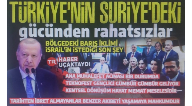 Başkan Erdoğan KKTC dönüşü gazetecilerin sorularını yanıtladı! 